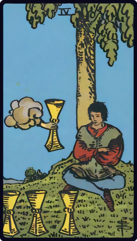 Four of Cups