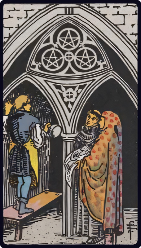 Three of Pentacles