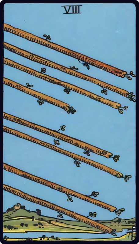 Eight of Wands