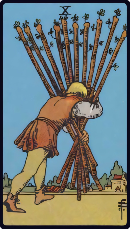 Ten of Wands